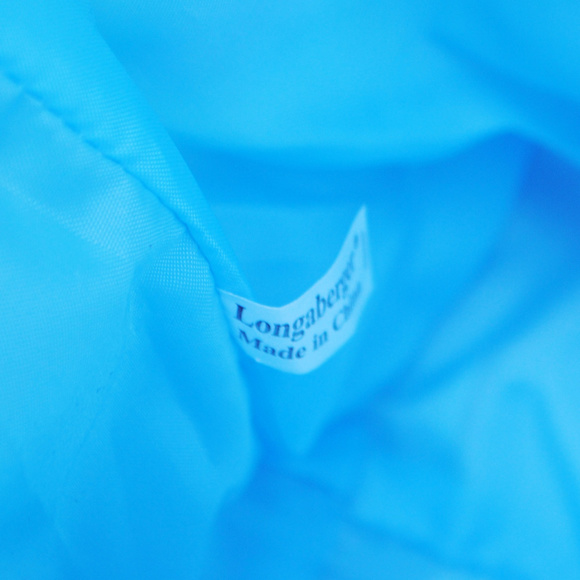 LONGEBERGER Small Zipper Tote in Blue & Floral - Picture 8 of 8